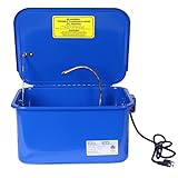 Tandagy Parts Washer 3.5 Gallon Portable Parts Washers with 110v Pump Solvent Tank Portable Automotive Parts Cleaner for Wheel Bearings Gears Carburetors