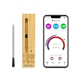MEATER Plus: Wireless Smart Meat Thermometer with Bluetooth | Long Range | Measures Internal & Ambient Temp | for BBQ, Oven, Grill, Kitchen, Smoker, Rotisserie
