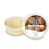 Raw African Shea Butter 8 oz Ivory/White Grade A 100% Pure Natural Unrefined Fresh Moisturizing, Ideal for Dry and Cracked Skin. It can be used in Body, Hair and Face.