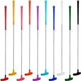 Wettarn 10 Pcs Golf Putters Bulk Two Way Kids Putter Mini Golf Putter for Men Women Right or Left Handed Golfers Junior Golf Putter for Children, Teenagers and Adults (Colorful)