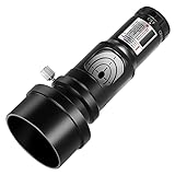 NEEWER Red Laser Collimator, Adjustable 1.25' Collimation Eyepiece with 2' Adapter, Telescope Accessory Compatible with Newtonian Dobsonian Marca Reflector Telescope, LS-T9