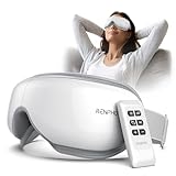 RENPHO Eyeris 1 - Eye Massager for Migraines with Remote, Heat, Compression, Bluetooth, Heated Eye Massager Mask, Eye Care Device for Eye Relief, Improve Sleep, Gifts for Her Him Women Men