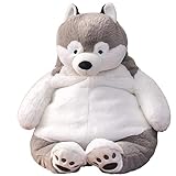 ronivia Husky Weighted Stuffed Animals, 17' 3.5 lbs Weighted Husky Dog Plush Toy Large Weighted Plush Animal Pillow Gifts for Boys and Girls