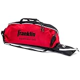 Franklin Sports Youth Baseball + Softball Bat Bag - Boys Girls Tee Ball, for Kids Junior Equipment Red