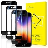 GiiYoon 3 PACK Screen Protector for iPhone SE 3 2022/SE 2 2020 And iPhone 8/7/6/6S Tempered Glass [Full Coverage] [Easy Installation] [Scratch Resistant] [9H Hardness] [Bubble Free] Protective Film
