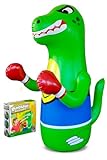 Preferred Toys - Bop Bag Inflatable Punching Dinosaur Toy with Instant Bounce Back for Kids (47' Height)