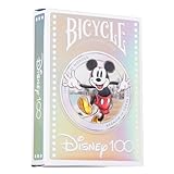 BIcycle Disney Limited Edition 100 Year Anniversary Playing Cards - Holographic Foil - Features 20+ Iconic Disney Characters