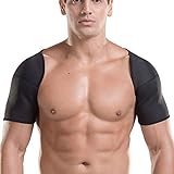 EXCEART Double Shoulder Support Shoulder Wrap Protector Shoulder Strap Brace for Outdoor Hiking Lifting Sports (Size XL)