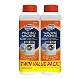 Glisten Washing Machine Cleaner, Helps Remove Odor, Buildup, and Limescale, Fresh Scent, 12 Ounce Bottle, 2-Pack