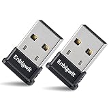 (2 Pack) Bluetooth USB Adapter,USB Bluetooth Dongle 4.0 Bluetooth Dongle Bluetooth Receiver,Bluetooth Adapter for PC Linux Windows 10/8/7 for Desktop, Laptop, Mouse, Keyboard, Headsets, Speakers