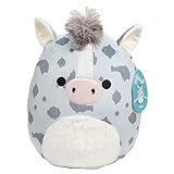 Squishmallows 10' Grady The Horse - Officially Licensed Kellytoy Plush - Collectible Soft & Squishy Grey Appaloosa Horse Stuffed Animal Toy - Add to Your Squad - Gift for Kids, Girls & Boys - 10 Inch