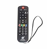 LuckyStar Universal Streaming Remote Control Replacement for Roku Vizio LG Samsung TV/Streaming Box, if Applicable Roku 1 2 3, Apple TV, Vizio LG Samsung Smart TV (2 in 1-URC1518)