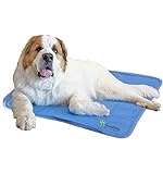 The Green Pet Shop Dog Cooling Mat - Pressure-Activated Gel Cooling Mat For Dogs, Extra Large Size - This Pet Cooling Mat Keeps Dogs and Cats Comfortable All Summer - Ideal for Home and Travel