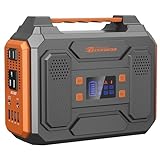 Power Station 300W,ZeroKor Outdoor Portable Power Pack 280Wh/75000mAh,Lithium Battery Backup Power Source with Flashlight,Portable Generator with DC AC Outlet for Home Use Camping RV Travel