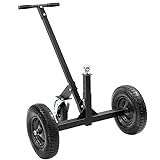 Adjustable Trailer Dolly,Boat Trailer Dolly 1200lbs Load Capacity,Carbon Steel Trailer Mover with 19''-27.5'' Adjustable Height for Moving RV