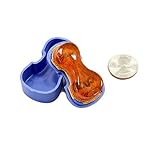 Yeanling Blue Violin Shaped High Quality Rosin for Violin Viola Cello, Light and Low Dust