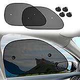 2 PCS Car Accessories Side Window Sun Shade, Glare and UV Rays Protection for Your Child, with Sun UV Protection, Reduce Damage from Direct Bright Sunlight and Heat, Universal Car Window Shade