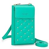 Montana West Small Crossbody Cell Phone Purse for Women RFID Blocking Cellphone Wallet Purses Travel Size MWC-110GN
