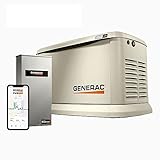 Generac Guardian 24kW Home Standby Generator with PWRview Transfer Switch Wi-Fi Enabled