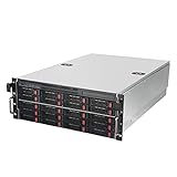 SilverStone Technology RM43-320-RS 4U 20-Bay 2.5' / 3.5' HDD / SSD rackmount Storage Server Chassis with Mini-SAS HD SFF-8643 12 Gb/s Interface, SST-RM43-320-RS