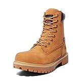 Timberland PRO Men's Direct Attach 8 Inch Soft Toe Insulated Waterproof Industrial Work Boot, Yellow, 9.5