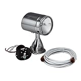Guest 22040A Stainless Steel Marine 5-Inch Spotlight/Floodlight Kit with Remote Control Joystick (12-Volt, 7-Amps, 72000-CP)