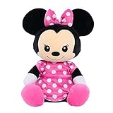 Disney Classics 14-Inch Minnie Mouse, Comfort Weighted Plush Animals for Kids Sensory Toys, by Just Play