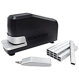 Bostitch Impulse 25 Sheet Electric Stapler Value Pack - Heavy Duty, No-Jam with Trusted Warranty Guaranteed by Bostitch, Black (02638)