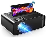 Mini Projector for iPhone, Xinteprid WiFi Movie Projector 2024 Upgrade 10000L with Synchronize Smartphone Screen, Portable Video Projector 1080P HD Supported 200' Compatible with Android/iOS/HDMI/USB