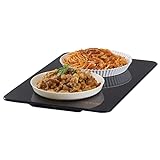 VEVOR Electric Warming Tray, Food Warming Trays for Buffet, Fast Heating Warming Trays, Portable Tempered Glass Heating Tray, ETL, 16.5' x 11'