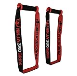 PCM Fitness Ninja360-Grips - Farmer Walk Carry Handles for Grip, Strength & Body Building - Athletic Pull Up Handles Grips for Workout - Gym Lifting straps for Strength Weight Training
