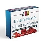 The Studio Formulas Set for The Art and Science of Natural Dyes: 84 Cards with Recipes and Color Swatches