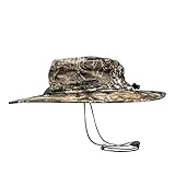 FROGG TOGGS Mens Waterproof Breathable Boonie Hat, Realtree Edge
