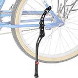 Lumintrail Rear Mount Bicycle Kickstand - Heavy Duty- Bike Kick Stands for Adult Mountain, E-Bike and Road Bikes - Quick Adjust Height Kickstand For 24, 26, 27.5, 29 Inch Bike