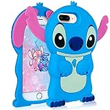 Besoar Case Designed for iPhone 6 Plus/6S Plus/7 Plus/8 Plus Cute Cartoon Funny Fun Kawaii 3D Character Cases Silicone Cover for Kids Boys Teens for iPhone 6 Plus/6S Plus/7 Plus/8 Plus 5.5 inch