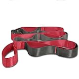 Yoga Strap Stretch Straps for Physical Therapy Pilates Stretching Exercise Bands Non-Elastic Multi Loops