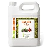 EcoVenger (Formerly EcoRaider) Natural Bed Bug Killer 1 Gallon (Refill), Child & Pet Safe, Fast Kill 100% + Kills Eggs and The Resistant, Extended Residual Protection, Natural & Non-Toxic