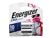 Energizer CR2 Lithium Battery, Pack of 2