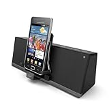 iLuv iMM377BLK MobiAir Bluetooth Stereo Speaker Dock for Smartphones with Micro-USB Charging, Black