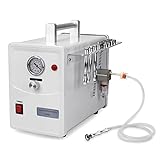 Professional Diamond Dermabrasion Microdermabrasion Machine Facial Skin Care Device Equipment (Suction Power: 0-68cmHg) w/ 400 Pcs Cotton Filters