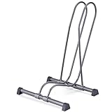 Delta Cycle Single Bike Stand Floor, Tool-Free Adjustable Bike Floor Stand for Mountain, Fat Tire, Road Bikes, Freestanding Bike Stand For Garage Parking