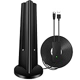 2022 Newest HD TV Antenna up 130 Miles Range-Indoor/Outdoor Antenna Support 4K 1080P All Older TV's & Smart TV, Digital Antenna with Amplifer Signal Booster