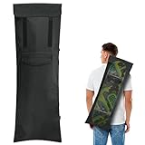 Cosmos Skateboard Bag Travel Skateboard Shoulder Bag with Outer Pocket Portable Skateboard Carrying Bag with Adjustable Strap for Standard Skateboard, Mini Cruisers and Regular Size Adult Skateboard