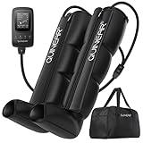 QUINEAR Air Compression Leg Recovery System, Professional Sequential Compression Device for Air Relax Massage Therapy, Foot and Leg Recovery Boots Improved Circulation for Athlete - FSA HSA Approved