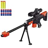 Toy Gun - Military Combat Sniper Rifle, Children Outdoor CS Soft Bullet Toy Sniper Rifle Multi-Player Game for Kids