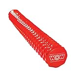 WoW Sports World of Watersports 17-2064R First Class Soft Dipped Foam Pool Noodle, Red