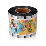 ICZW Bubble Boba Tea Sealing Film Roll Juice Cup Sealer 3000 Cups PP Plastic Cup 95 mm (3.74 inch)
