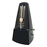 HOSEYIN Mechanical Metronome, Universal Metronome for Piano, Guitar, Violin,Drums and Other Instruments (Standard, Black)