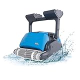 DOLPHIN Oasis Z5i WiFi Operated Robotic Pool [Vacuum} Cleaner - Ideal for In Ground Swimming Pools up to 50 Feet - Easy to Clean Top Load Filter Cartridges