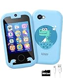 Dinosaur Toys for Kids 3-5 Toys for Boys Age 8-12 Kids Smart Phone Touchscreen Phone Learning Christmas Stocking Stuffers for Kids Birthday Gifts for 3 4 5 7 9 6 8 10 Year Old Gift Ideas 8G SD Card